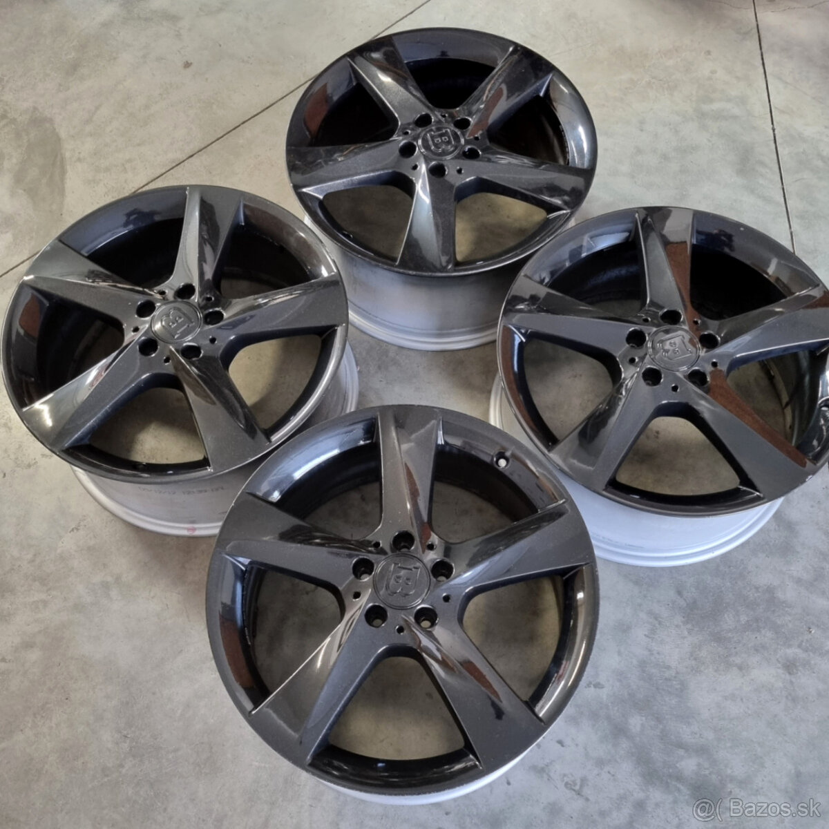 Hliníkové Mercedes disky 5x112 R19 8,5J ET59 - 6