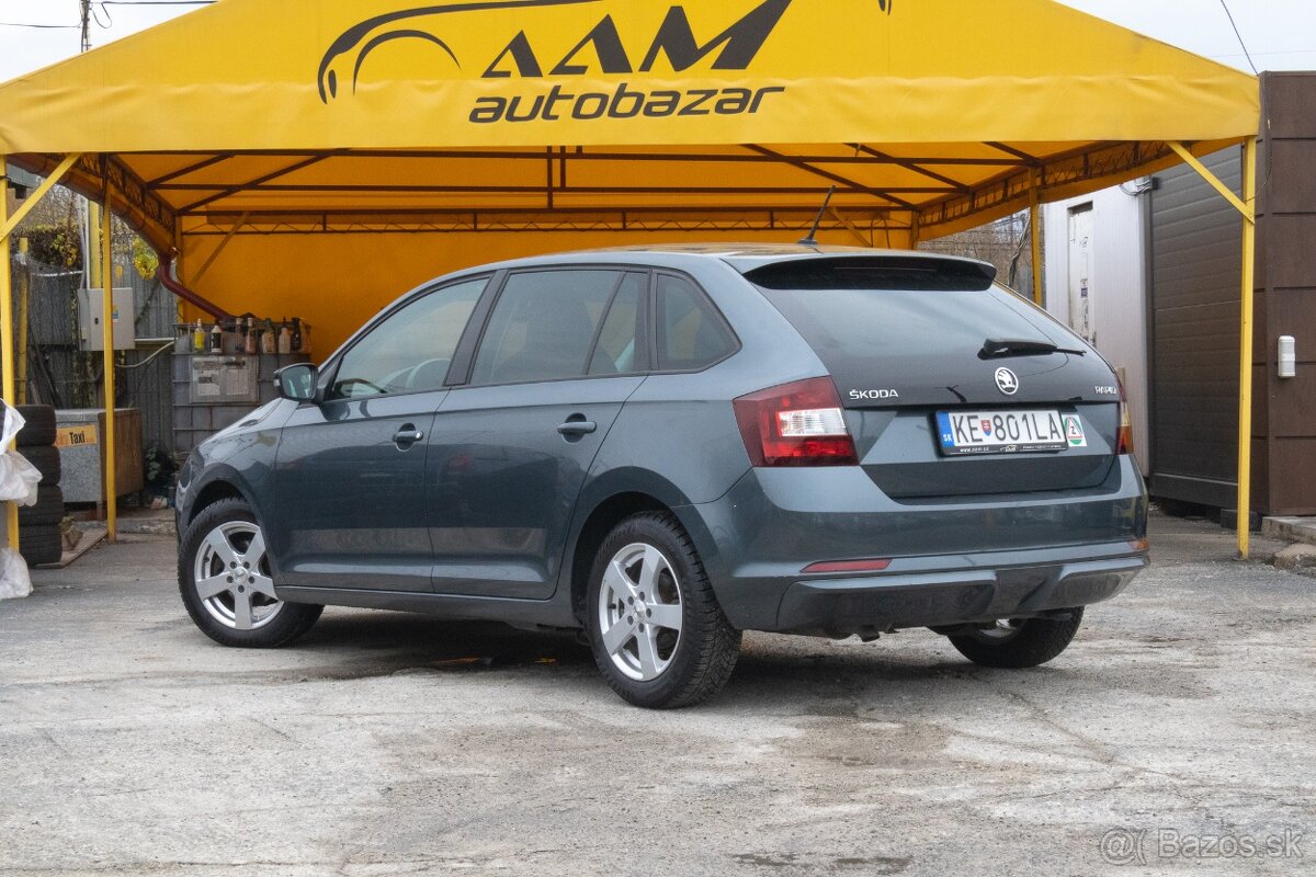 Škoda Rapid Spaceback 1.2 TSI 90k DSG, SK Pôvod, 2.Majiteľ - 6