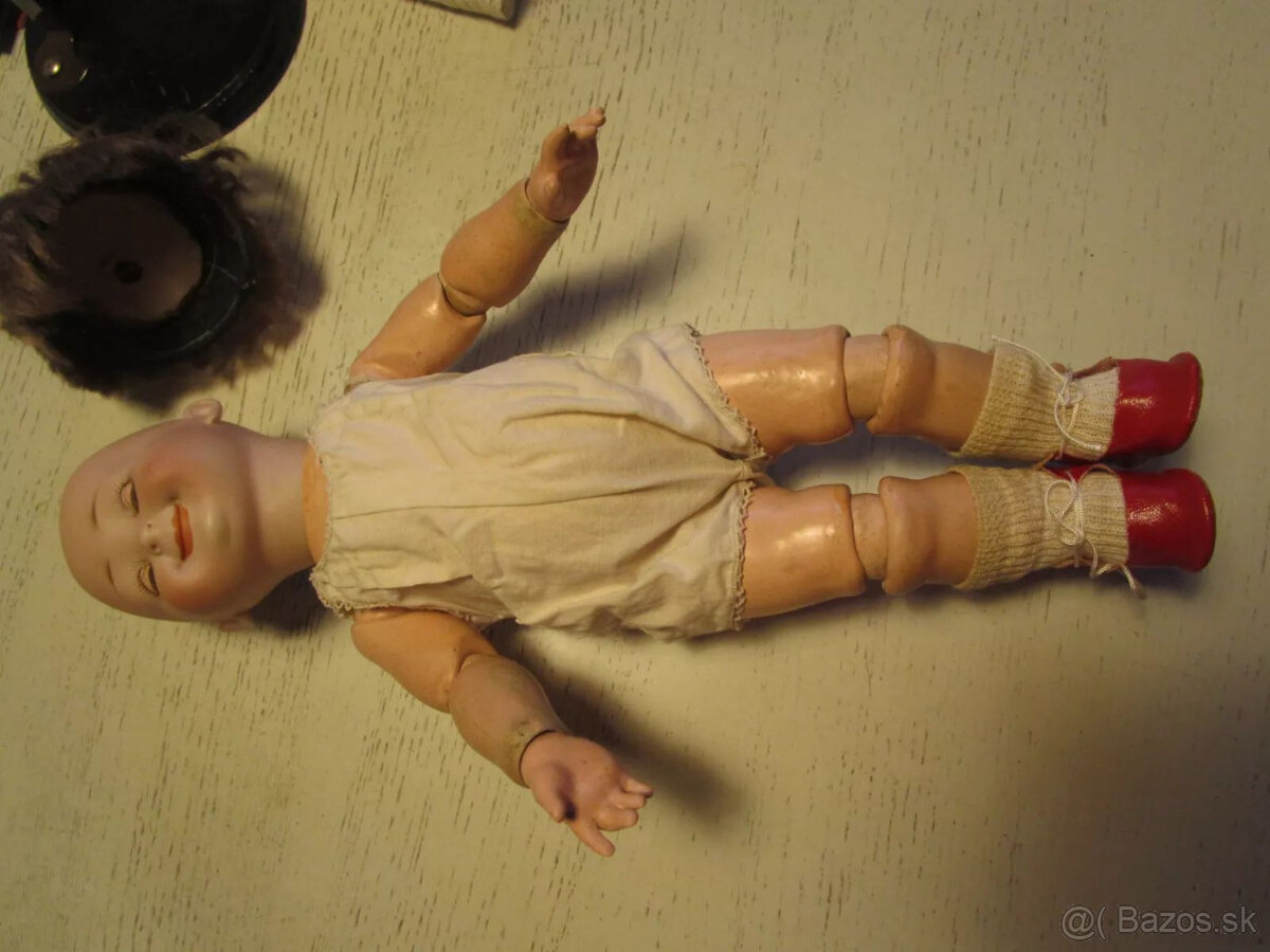 Vzácna STAROŽITNÁ porcelánová forma na bábiku 173-1 od Herte - 6