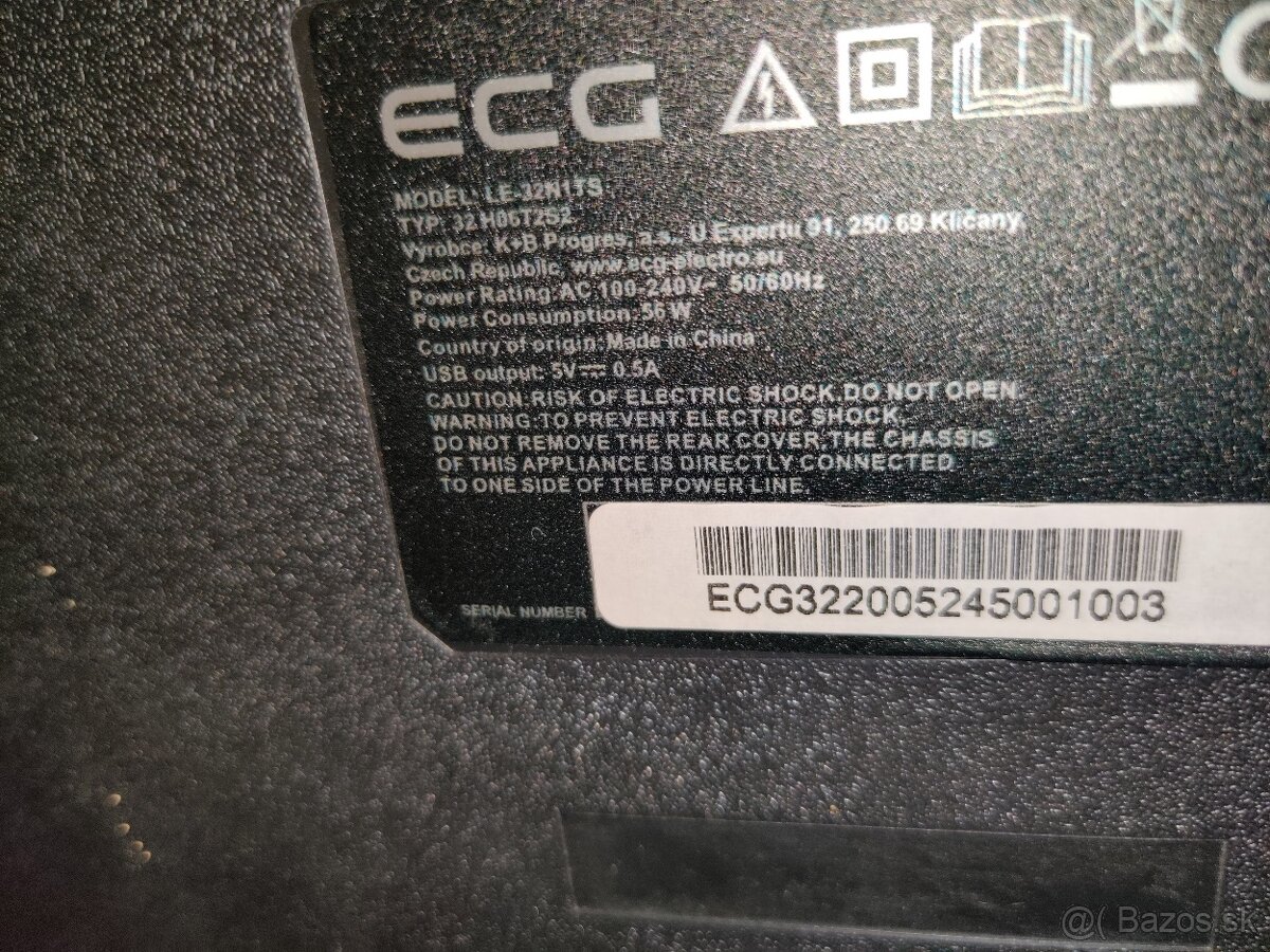 Predám zachovalý televízor ECG. - 6