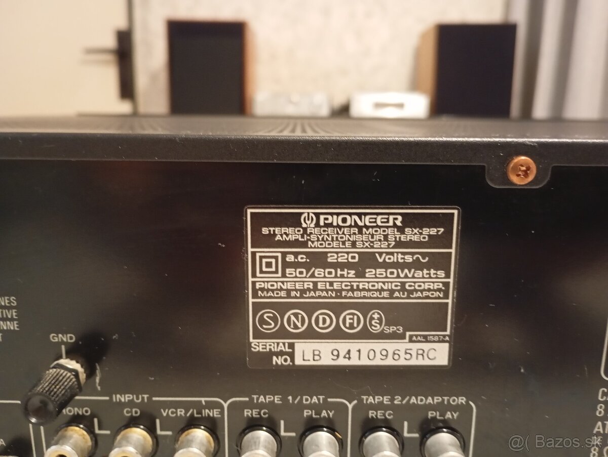 receiver PIONEER SX-227 - 6