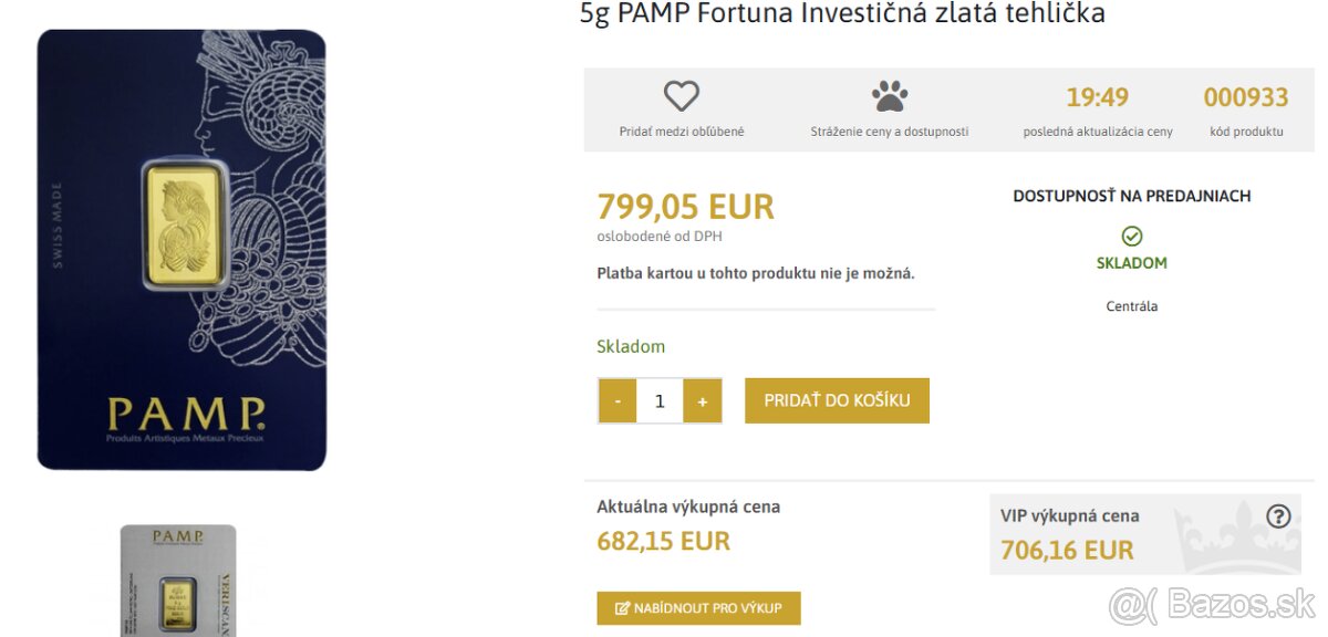 investičné zlato - 6