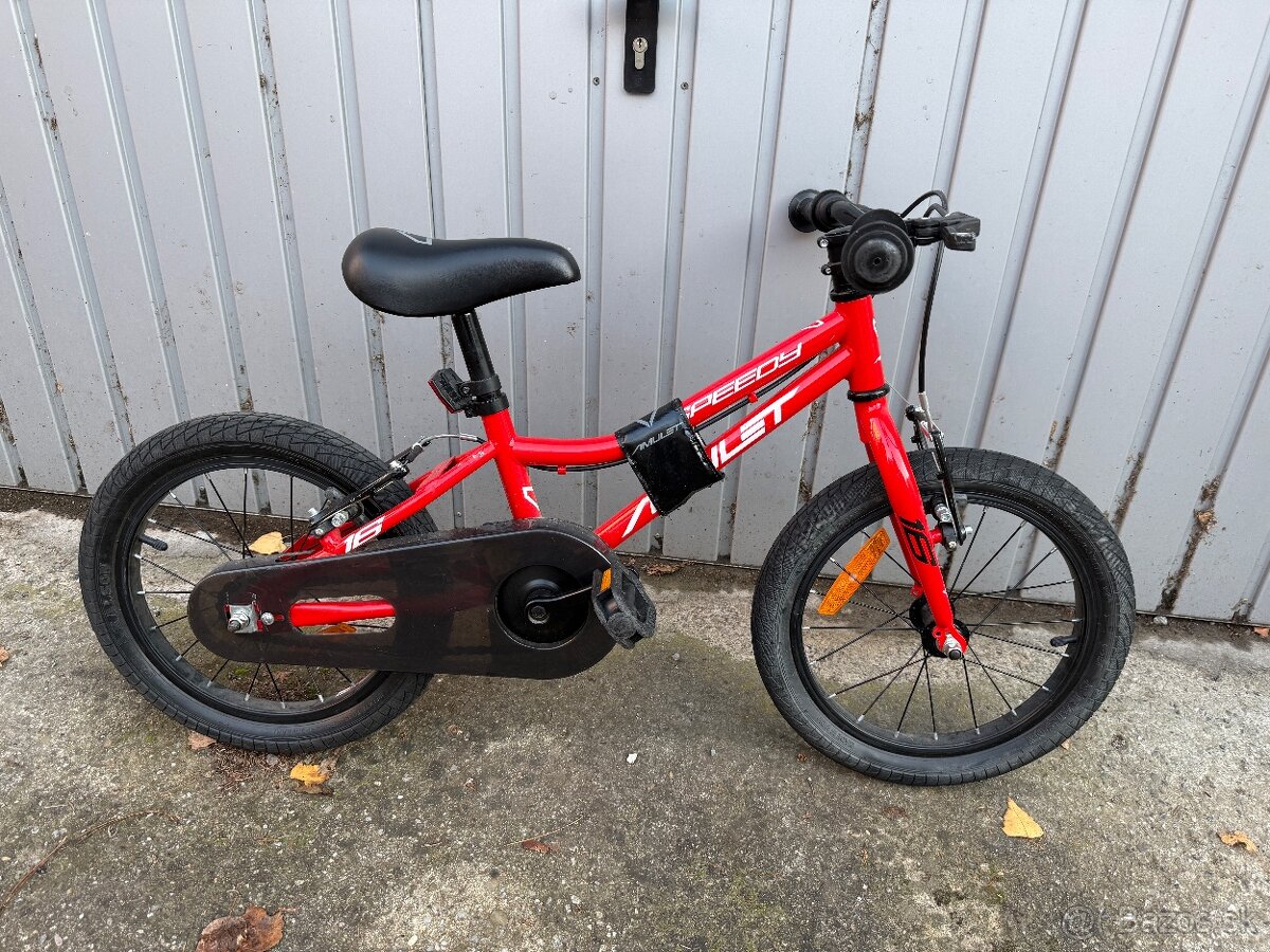 Detský bicykel Amulet veľkosť 16 - 6