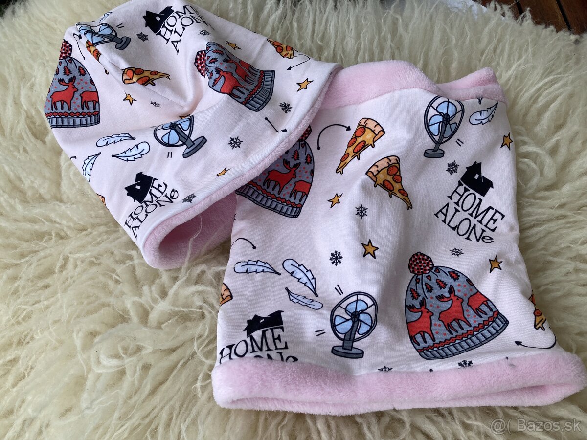 Detské čiapky- zateplené - 6