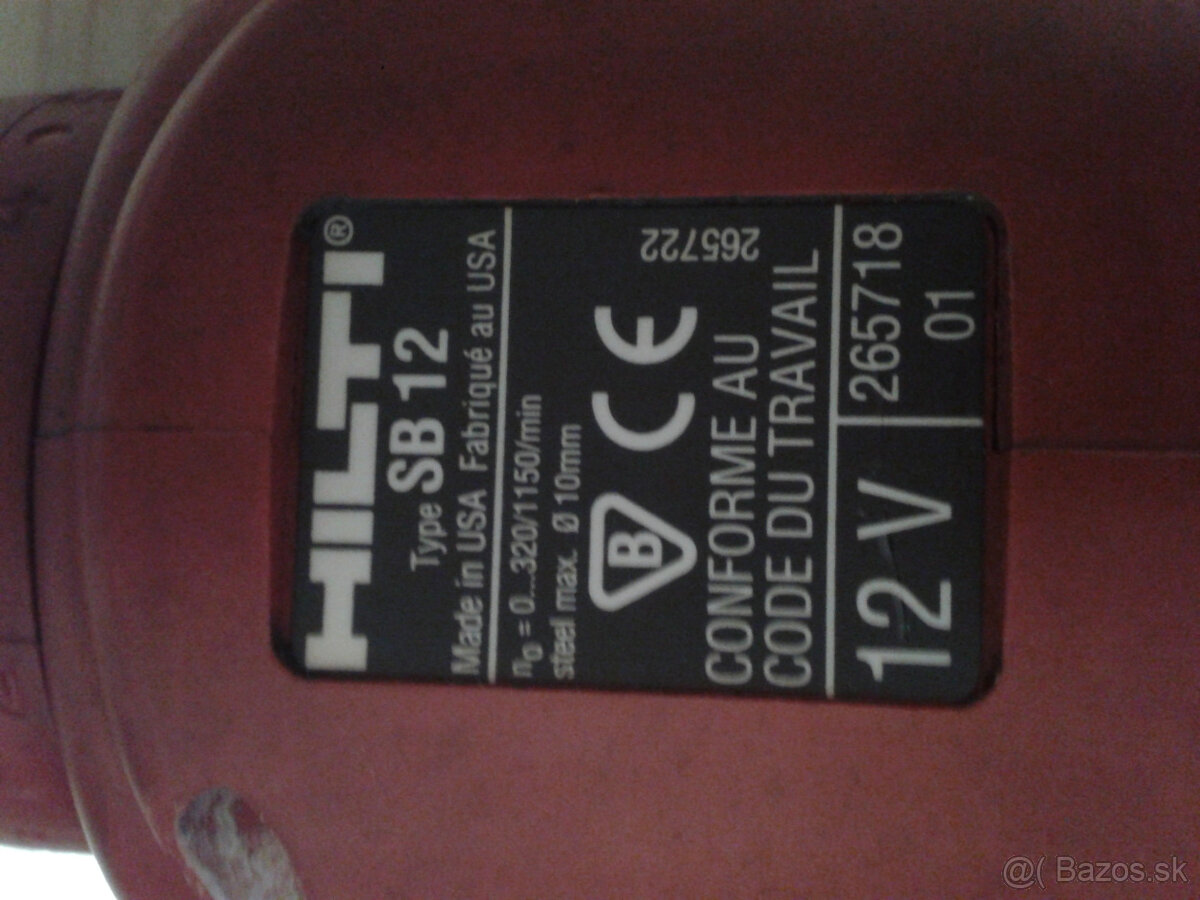 Hilti set šrobovačka - 6