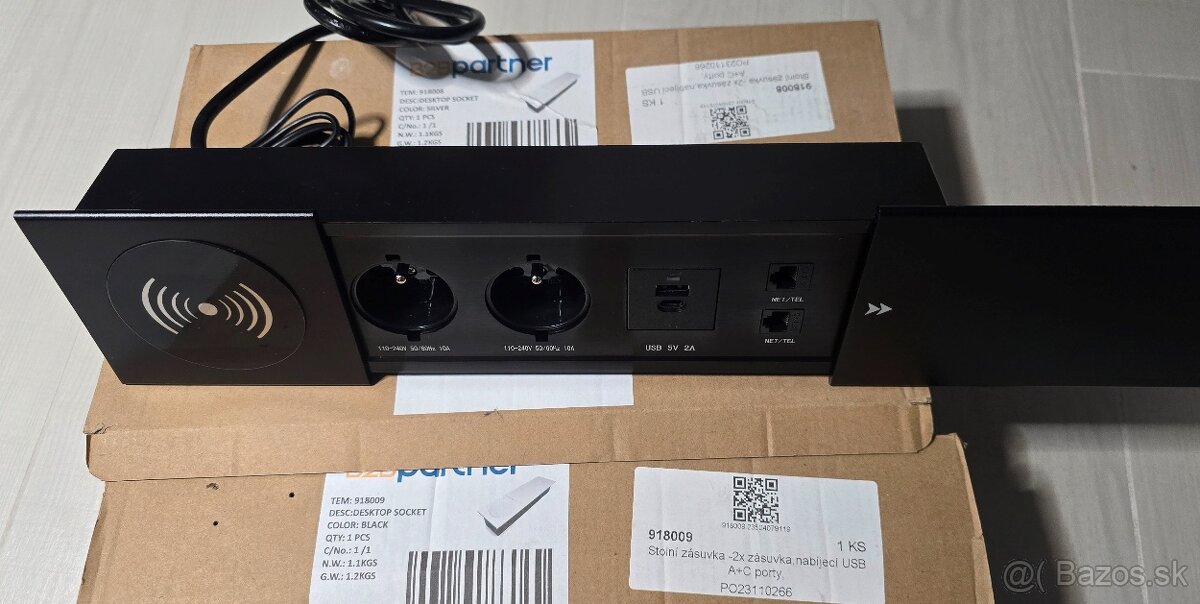 Zásuvkový box - posuvný kryt - 6