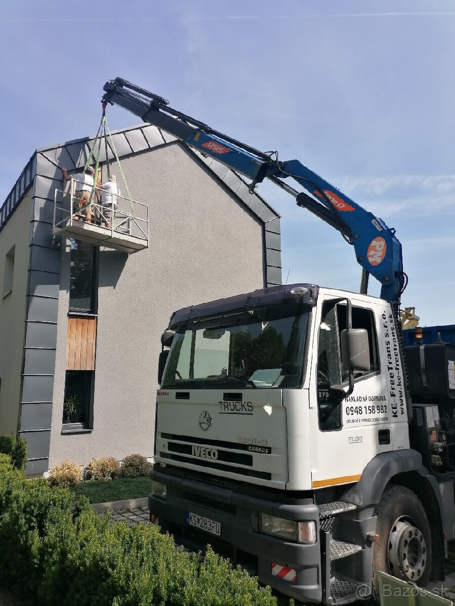 Nákladná doprava Hydraulická ruka + Sklápač - 6