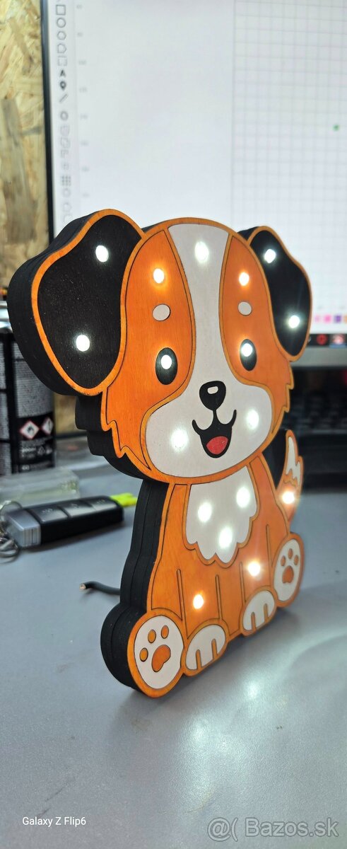 Detska lampicka v tvare oblubeneho zvieratka - 6