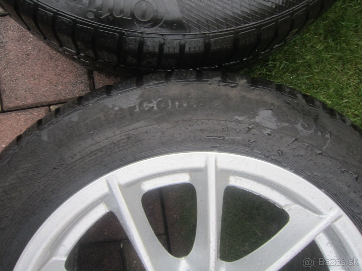 17" AL disky org. BMW5 2018 so zim. pneu 225/55R17 RFT - 6