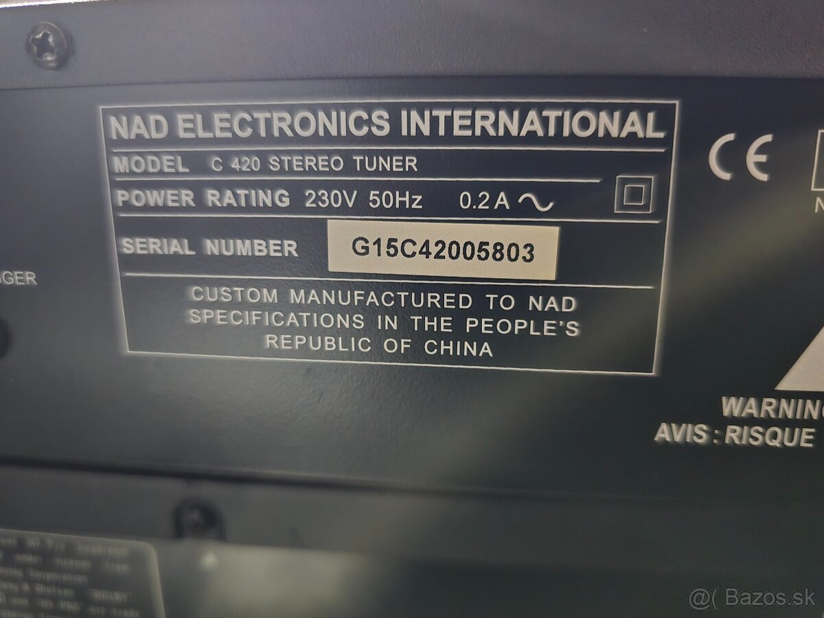 NAD C420 stereo tuner - 6