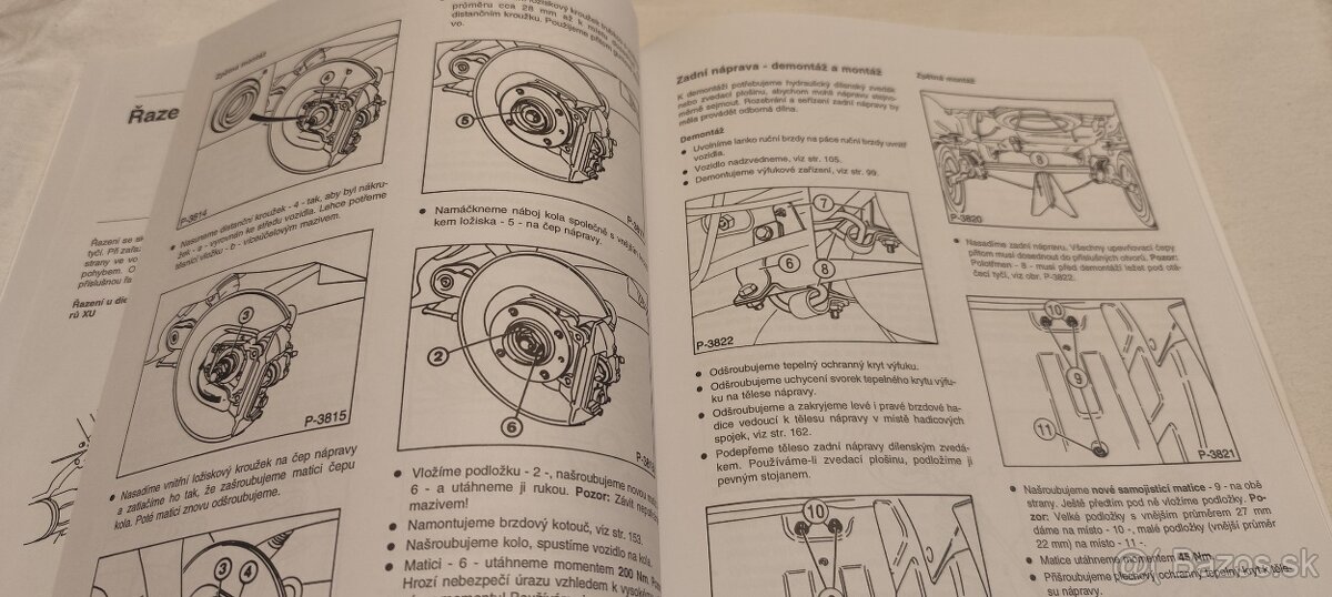 PEUGEOT 205 9/83-2/99 - příručka na opravy a údržbu - manuál - 6