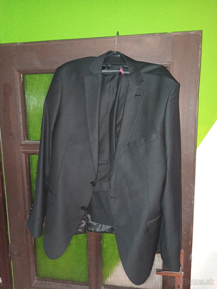 2x oblek Čierny a modrý - 6