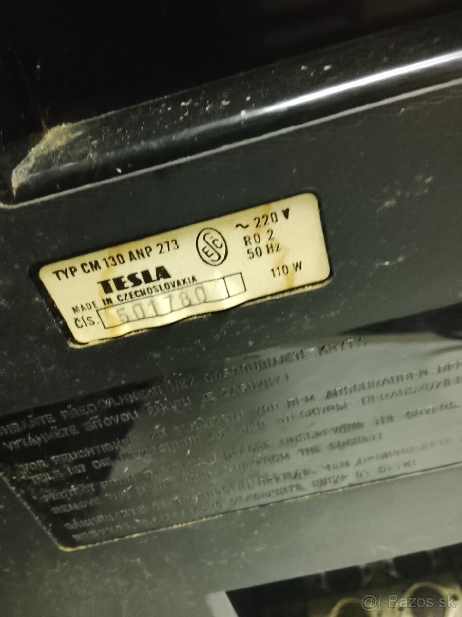 Kotúčový magnetofón Tesla Cm 130 - 6