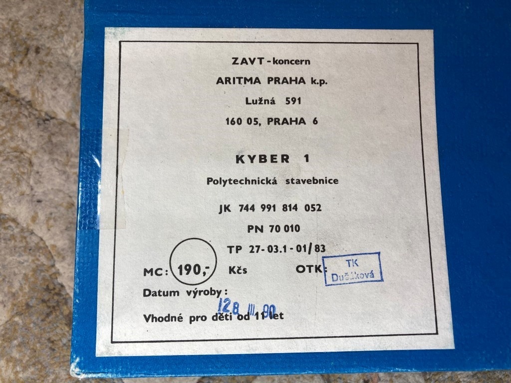 Elektro stavebnica KYBER nová nerozbalená - 6