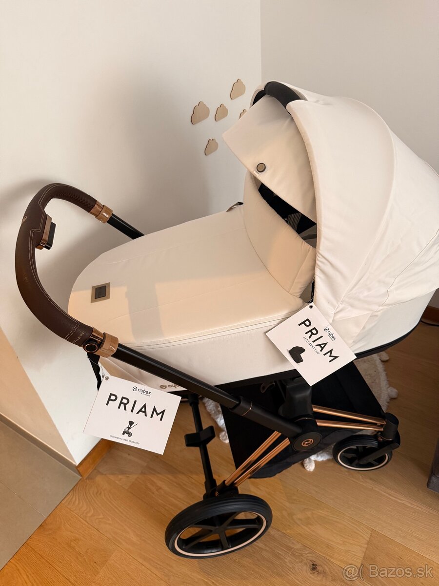 Cybex priam 4.0 off white nový - 6