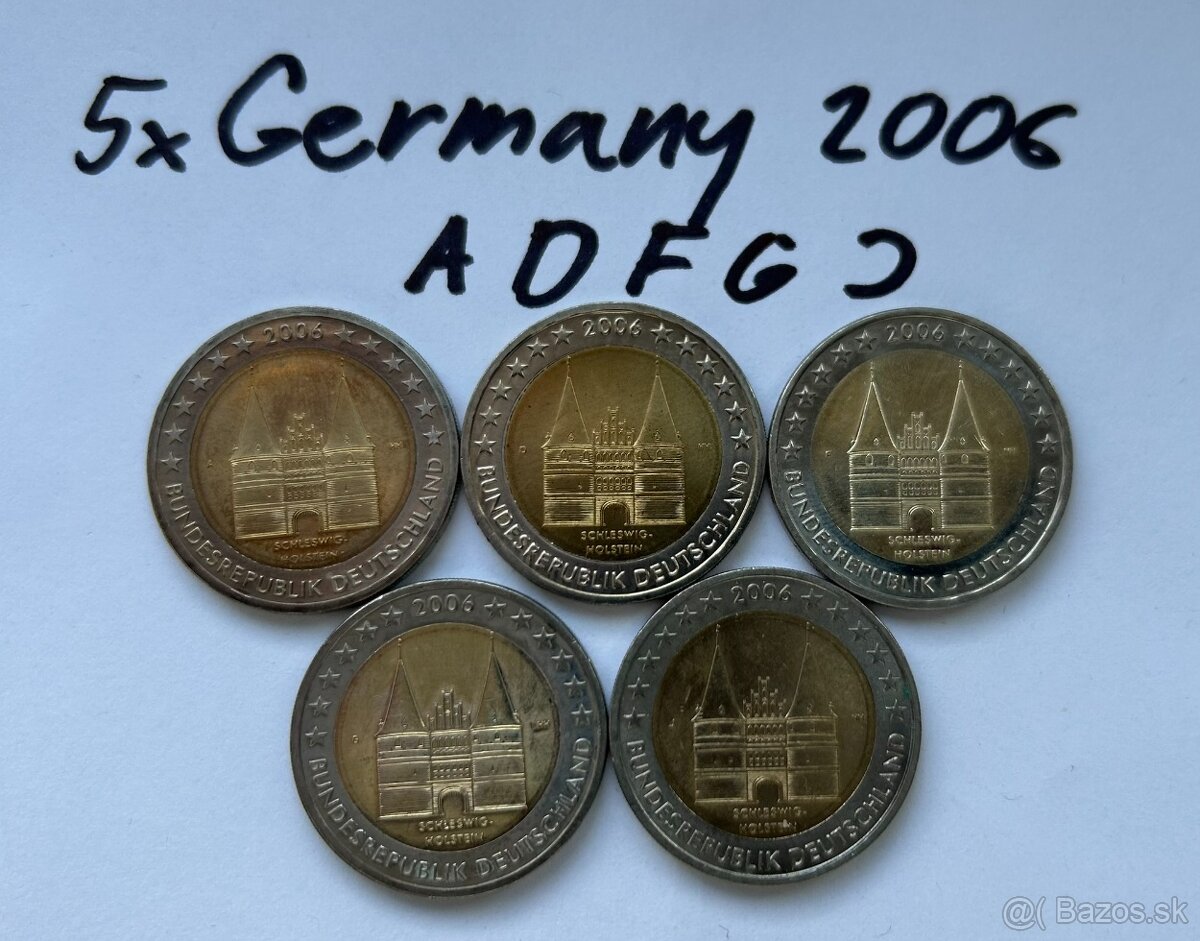 Euromince pamätné 2€ UNC , coincard aj obehové - 6