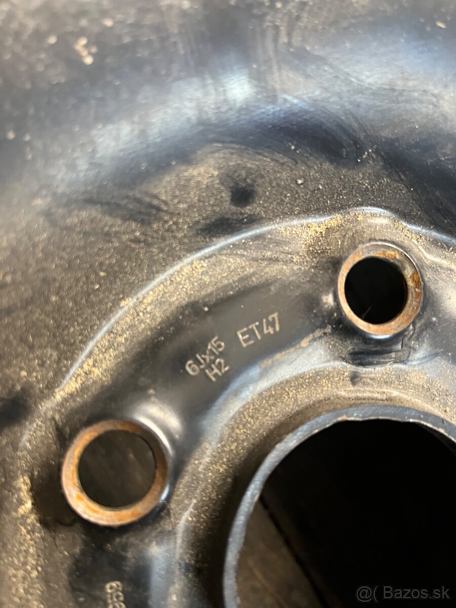 Plechové disky R15 5x112 - 6