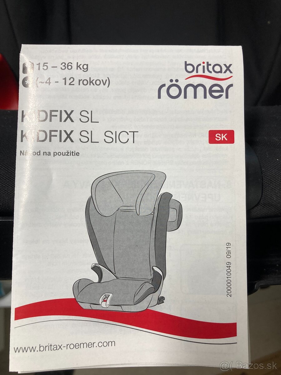 Britax Römer Kidfix SL – Black Ash - 6
