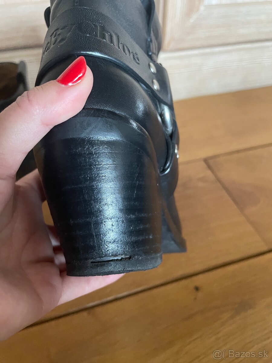 Chloe kožené kozacky, 36 - 6