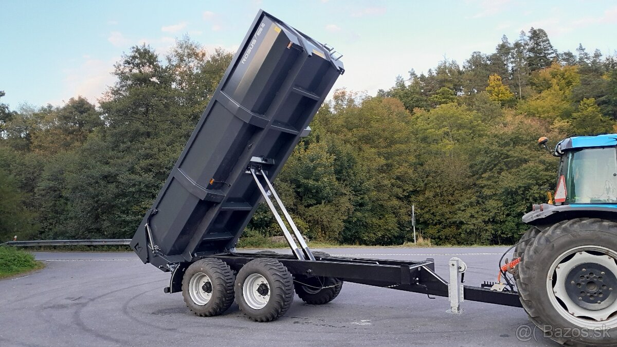 Traktorový náves,Vlek za Traktor,Príves,Vlečka,Dumper 16t - 6