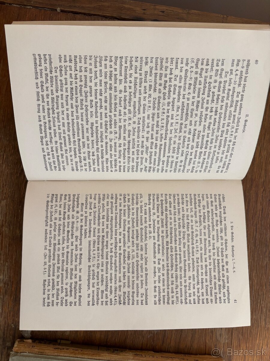 Nemecké knihy "vysvetlivky k starému zákonu" - 6