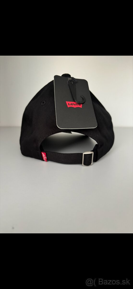 Levi’s šiltovka – nová, čierna - 6
