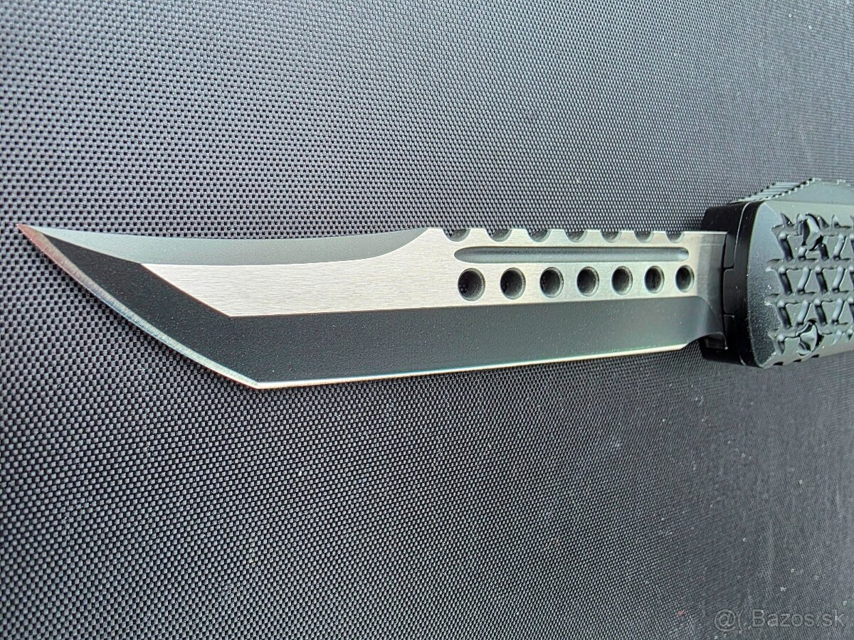 Microtech Ultratech Hellhound Tri Grip Black Hardware - 6