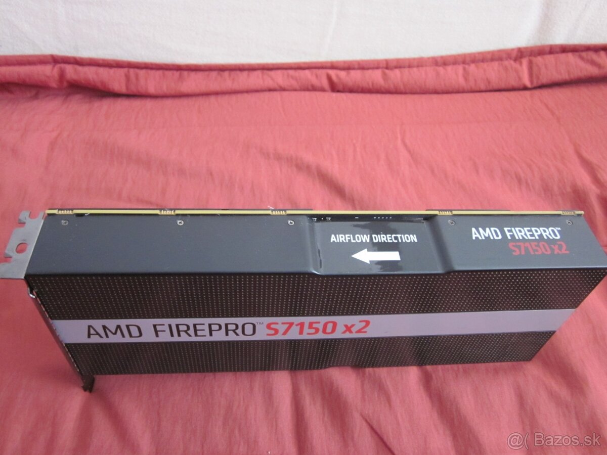 Profi grafika AMD FirePro S7150 x2 16GB GDDR5X - 6