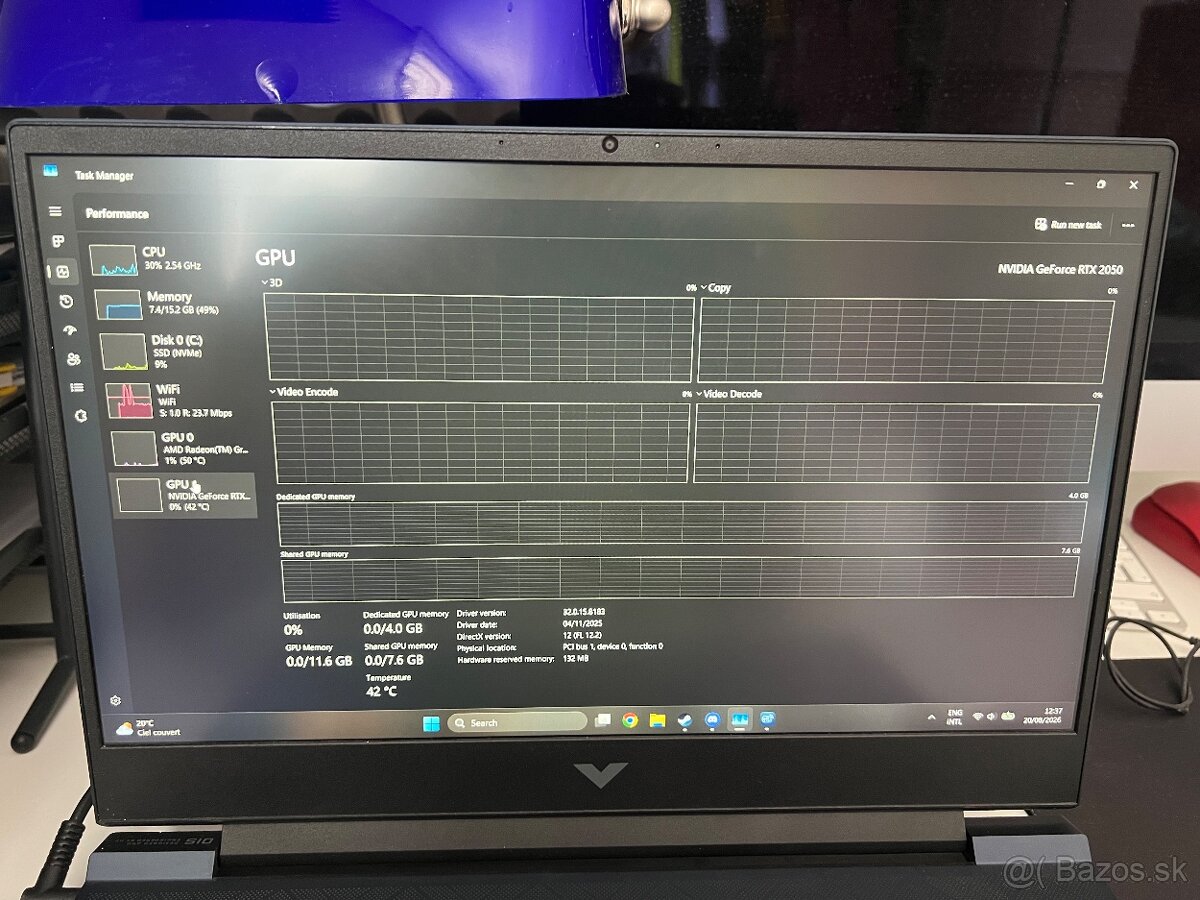 HP Victus RTX 2050 - 6