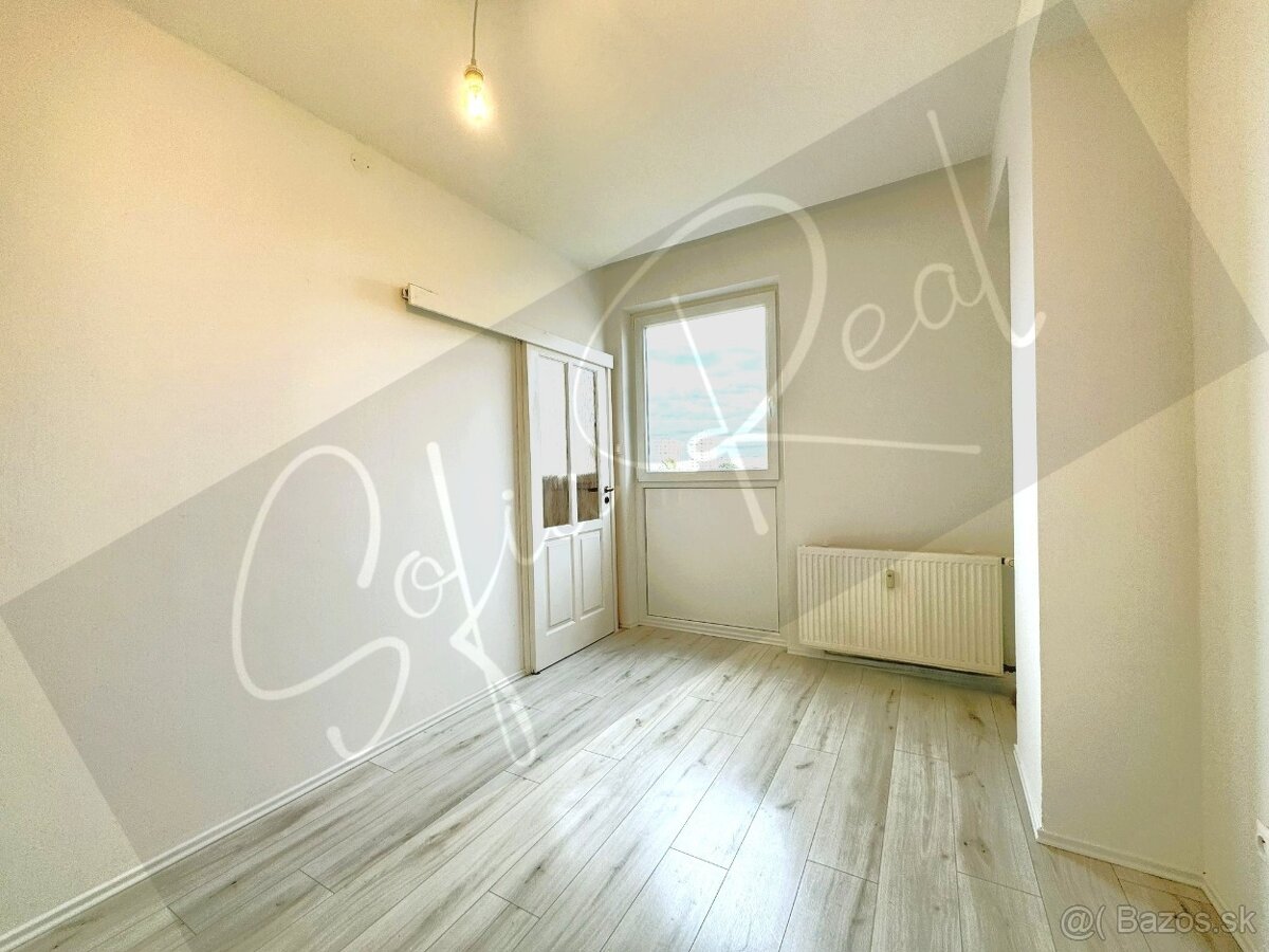 PREDAJ: svetlý 2-izbový byt; Stavbárska - Vrakuňa - 6