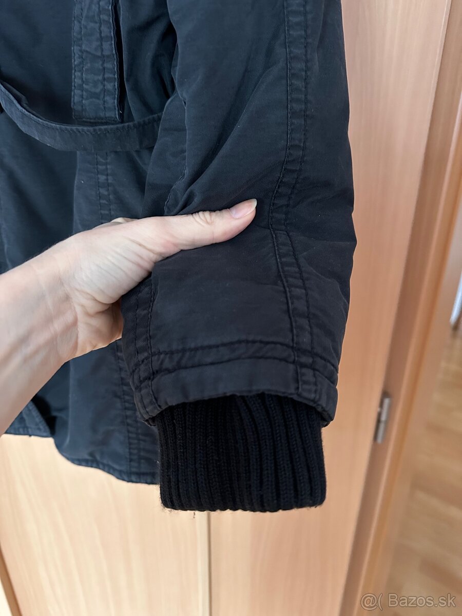 Damska tepla predlzena bunda S’oliver vel. S - 6