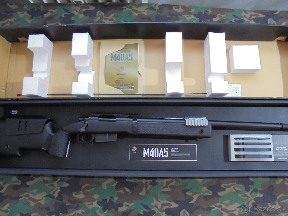 Tokyo Marui M40A5 sniper rifle. - 6