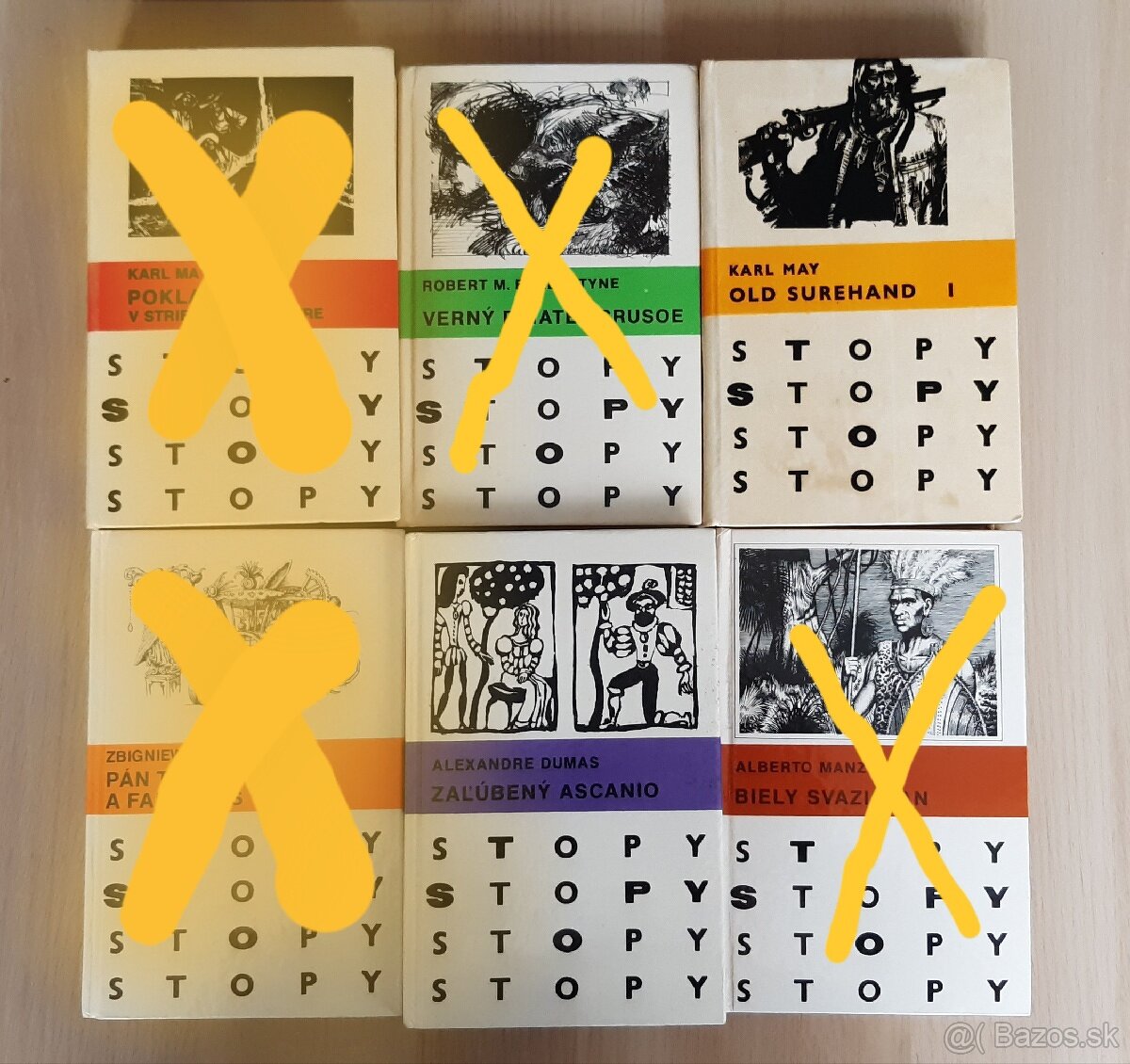 Predam knihy z edicie STOPY - 6