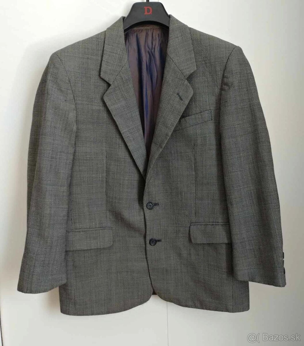 SET 2x pánske sako (modré, sivé) - 6