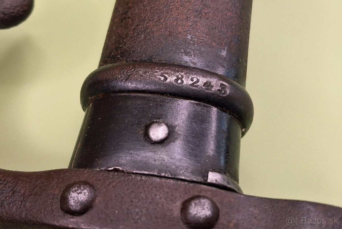 Gras M1874 bajonet bodák - 6