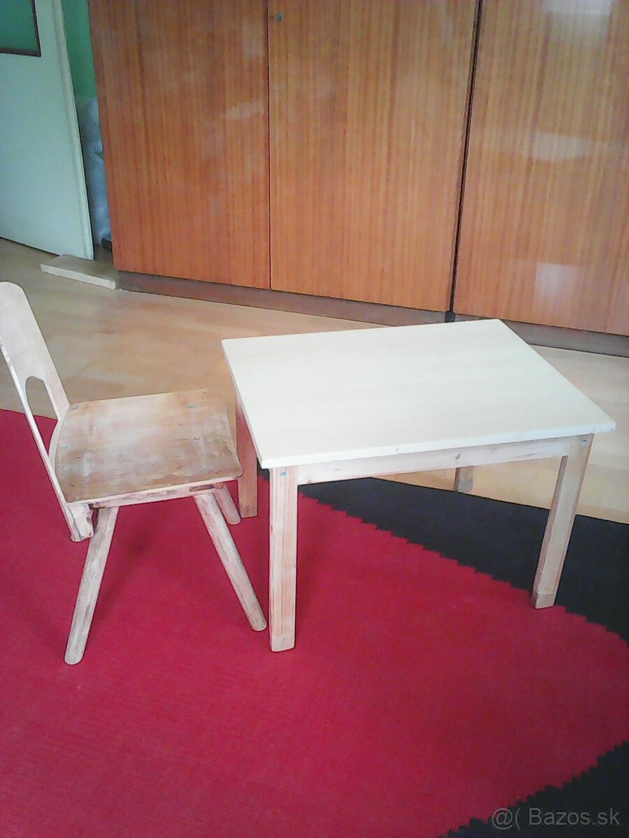 stolik detsky a stolicka - 6