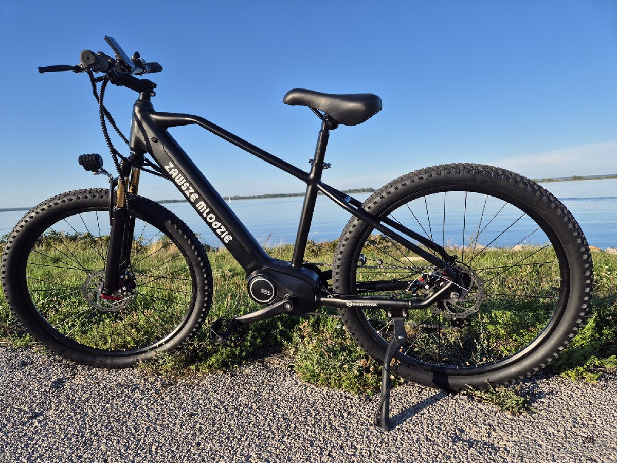 Elektrobicykel , stredovy motor , novy zabalený, zaruka - 6