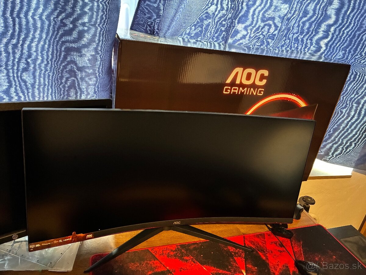 NOVÝ 34" AOC Gaming CU34G2XP/BK 21:9 prehnutý - 6
