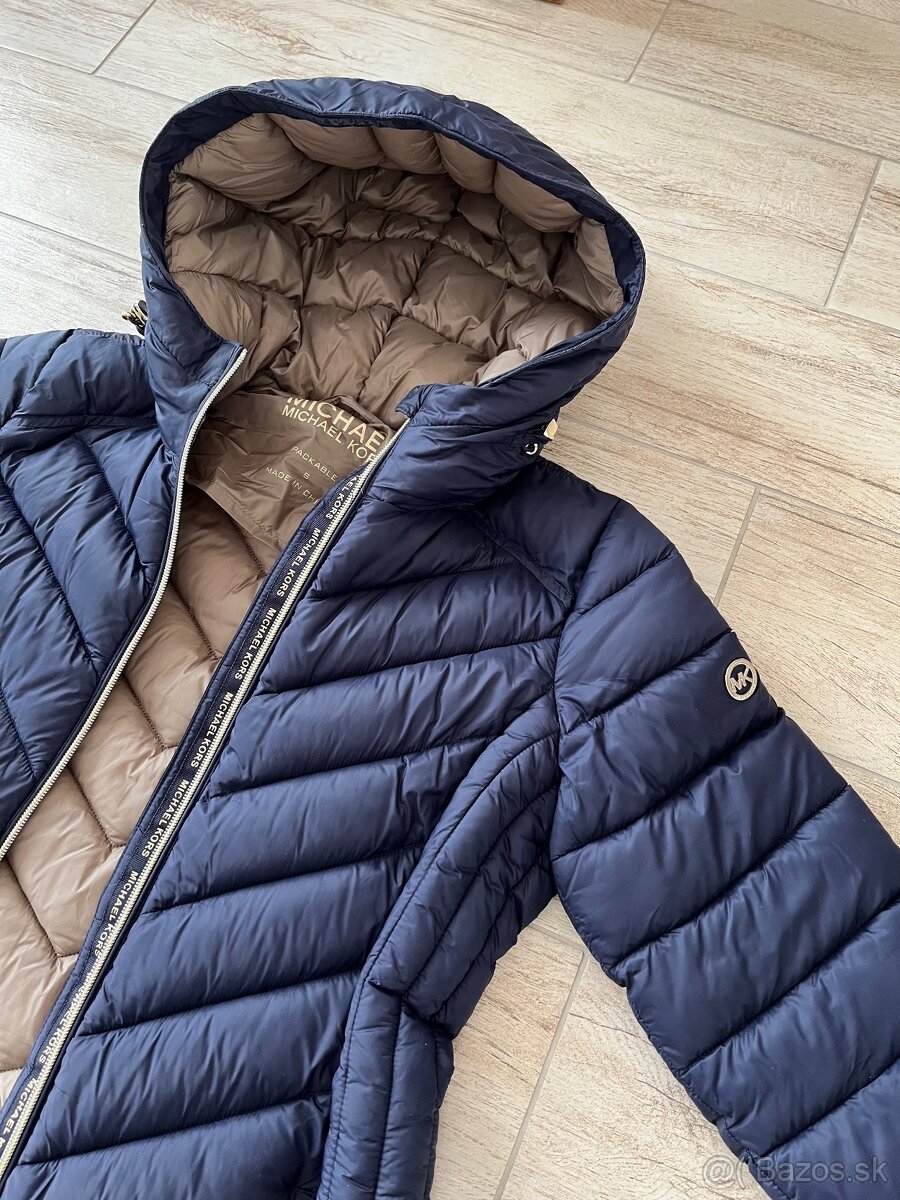 Dámska prechodná bunda Michael Kors, tmavomodrá, veľkosť S - 6