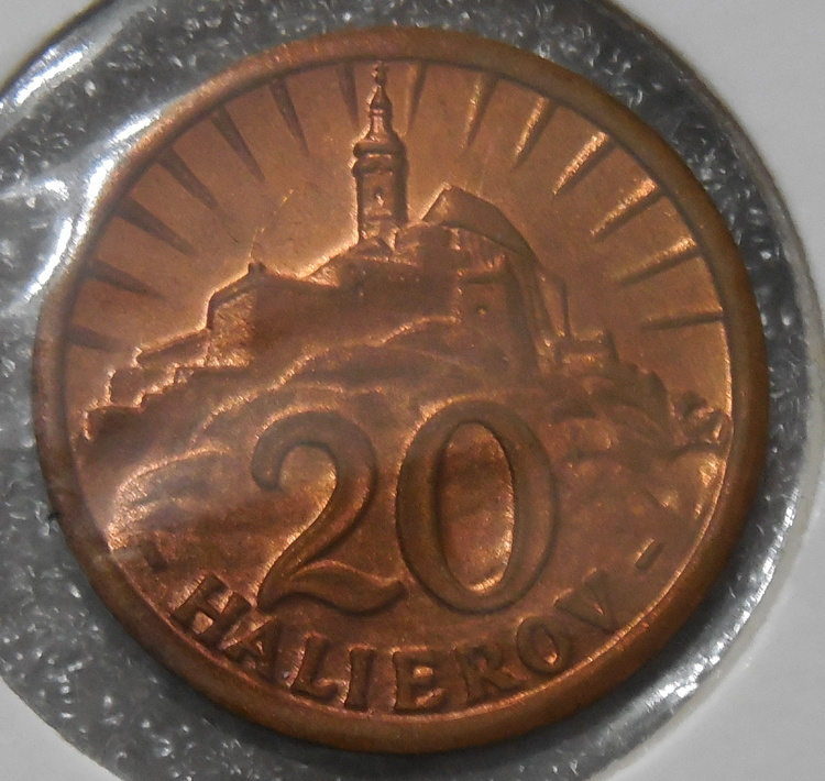 Mince : Sada Slovenský štát Špičkový stav 1939-1945 - 6