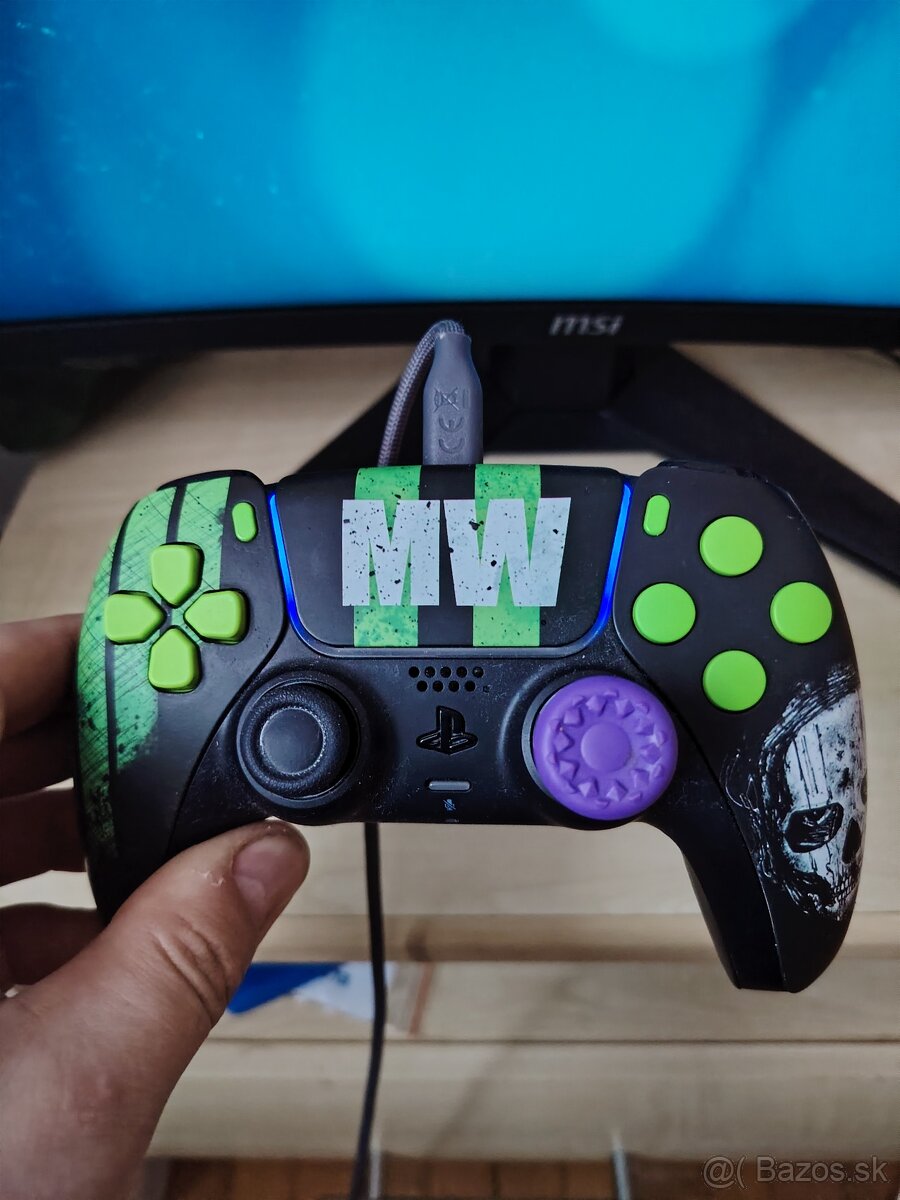 Ps5 aim kontrolere monitor 7.1 PS slúchadlá - 6