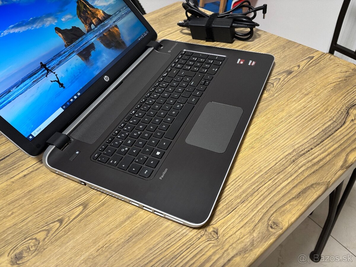 17.3"/HP Notebook/8GB RAM DDR3/1TB SSHD/2x Grafická karta 2 - 6