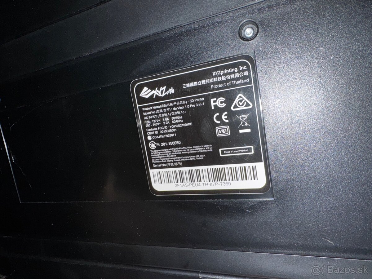 3D tlačiareň xyz - 6