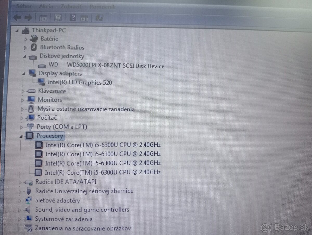 Lenovo Thinkpad T470 ,Windows 7 , Intel core i5 , 8gb ram. - 6