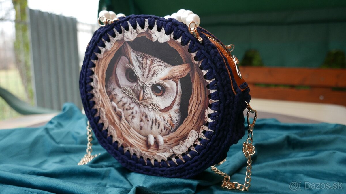 Predám háčkovanú kabelku - 6