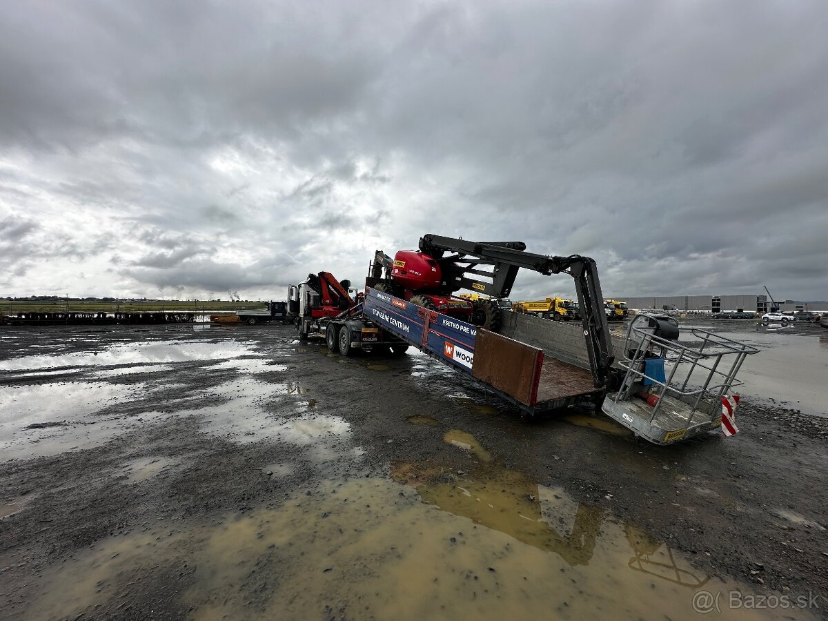 Mercedes Actros s hydraulickou rukou 3in1 - 6
