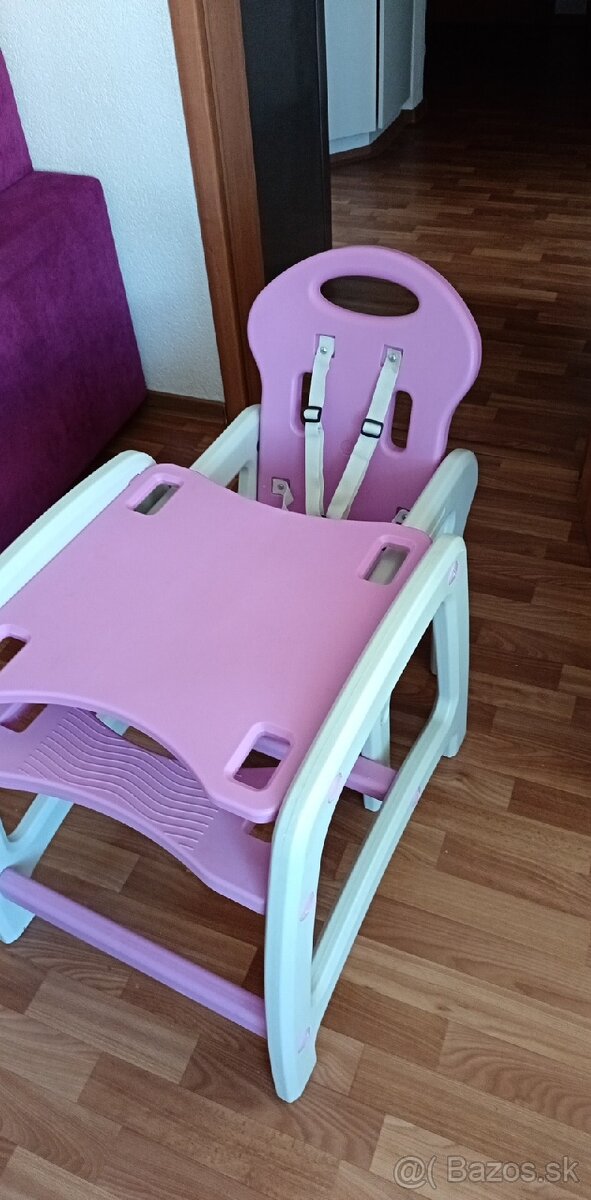 Detská jedálenská stolička 3v1 - 6