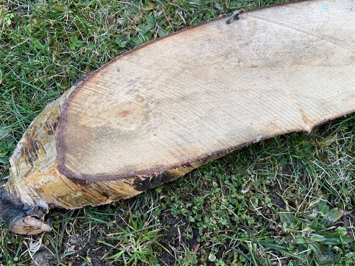 Obrázek krajina na dřevě - 6