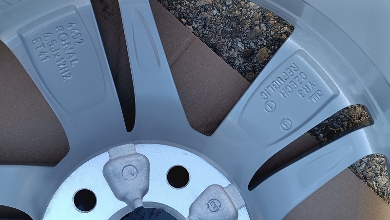 R17 5x112 mm orig. škoda (audi, seat, volksagen) - 6