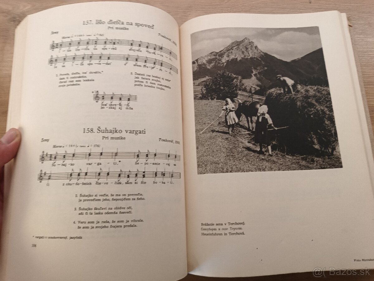 Slovenské ľudové piesne 2. , 1952 - 6